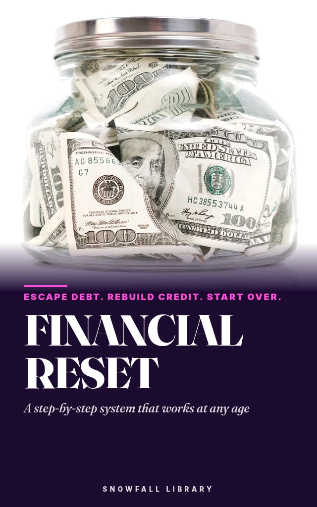 Financial Reset: A 90-Day Plan to Stop Living Paycheck to Paycheck cover