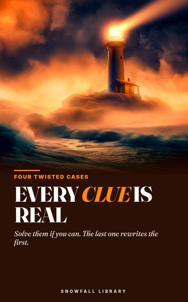 Every Clue Is Real: The Shadow Syndicate, Four Fair-Play Mystery Novels cover