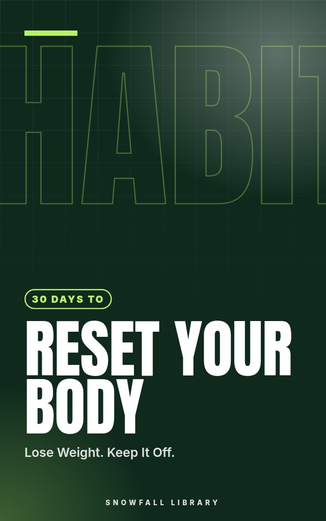 Reset Your Body: Lose Weight at Home With Habits, Not Diets cover
