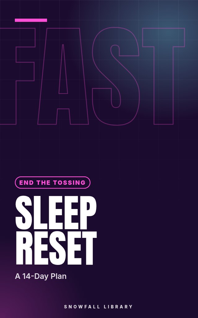 Sleep Reset: A 14-Day Plan for Falling Asleep and Staying Asleep cover