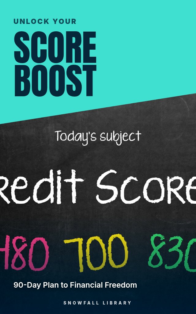 Score Boost: A 90-Day Plan to Clean Up and Raise Your Credit Score cover