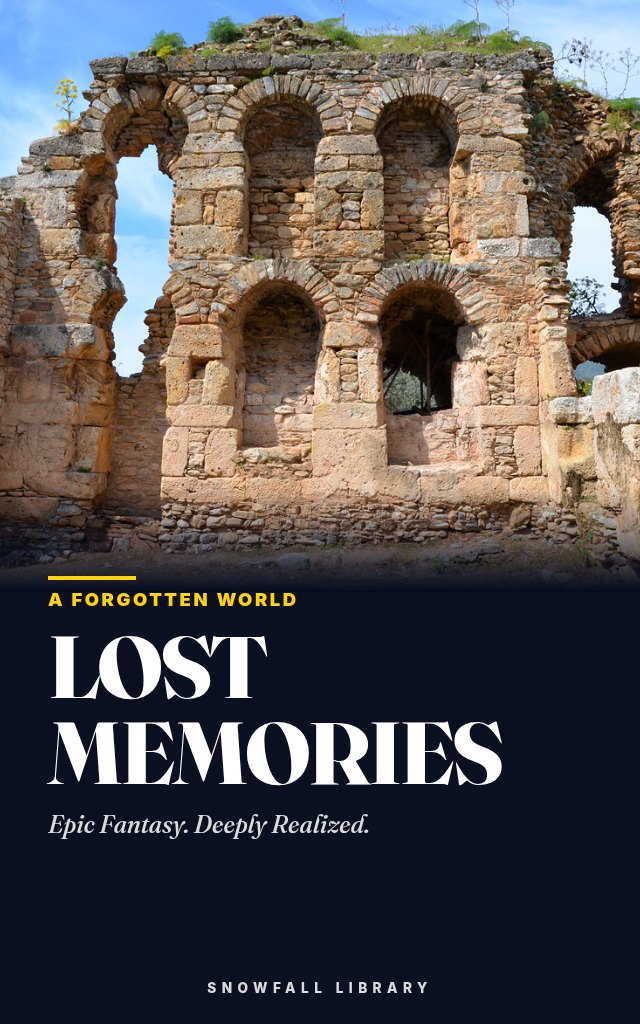 Lost Memories: The Weaver's Erasure, an Epic Fantasy of Magic and Sacrifice cover