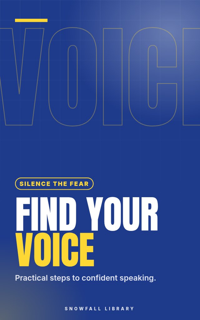 Find Your Voice: Calm Your Nerves and Speak With Confidence Anywhere cover