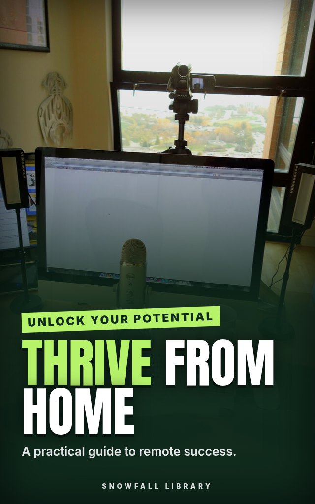 Thrive From Home: Focus, Boundaries and Better Teamwork for Remote Workers cover