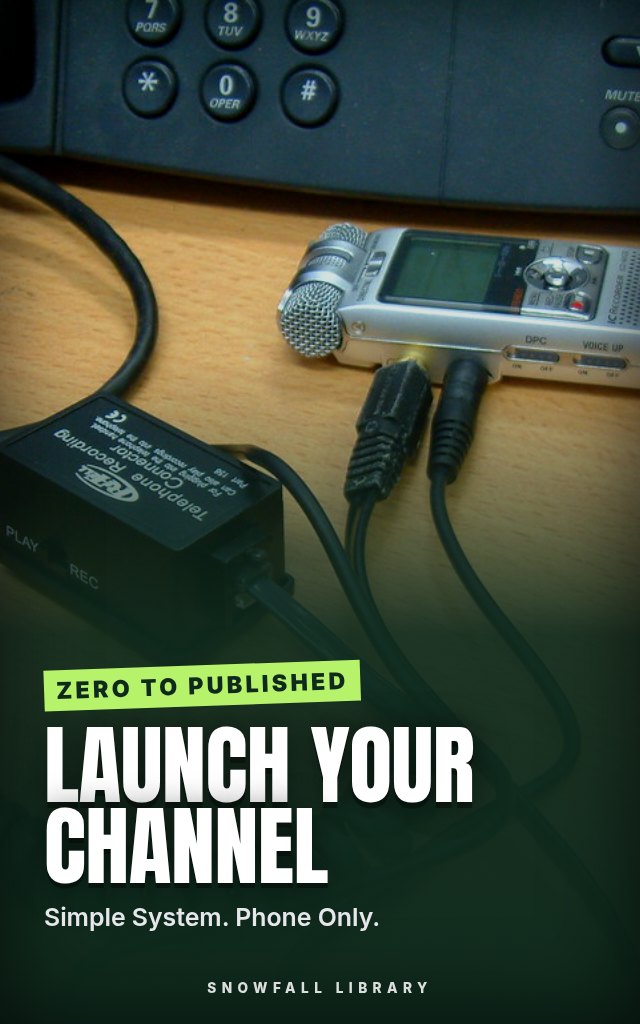 Launch Your Channel: Start and Grow a YouTube Channel With Just Your Phone cover