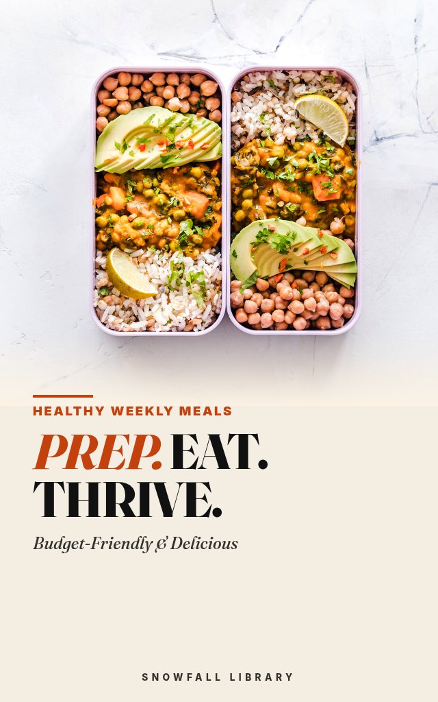 Prep, Eat, Repeat: Cheap, Healthy Weekly Meal Plans for Busy Households cover