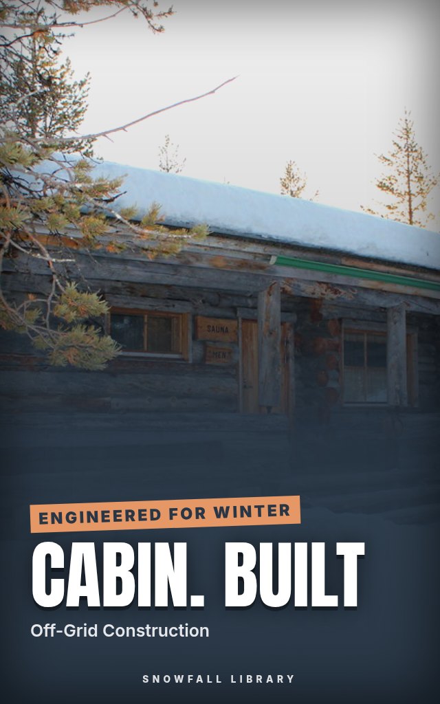 Cabin, Built: Engineer a Warm Off-Grid Cabin That Handles Real Winter cover