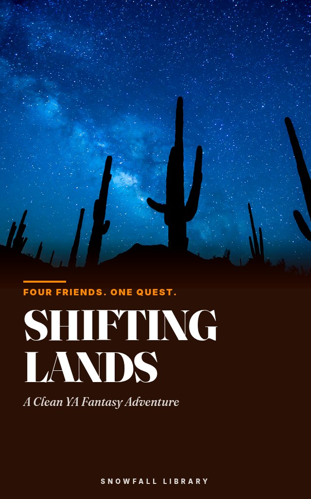 Shifting Lands: The Wayward Lines, Four Clean Young Adult Fantasy Adventures cover