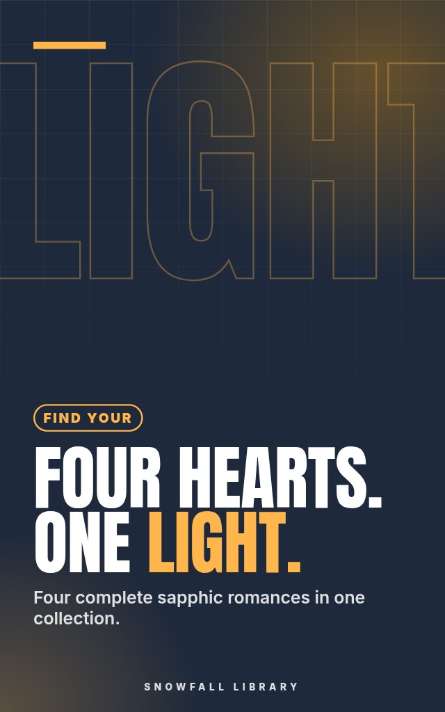 Four Hearts, One Light: The Lamplight Romances, Four Sapphic Love Stories cover