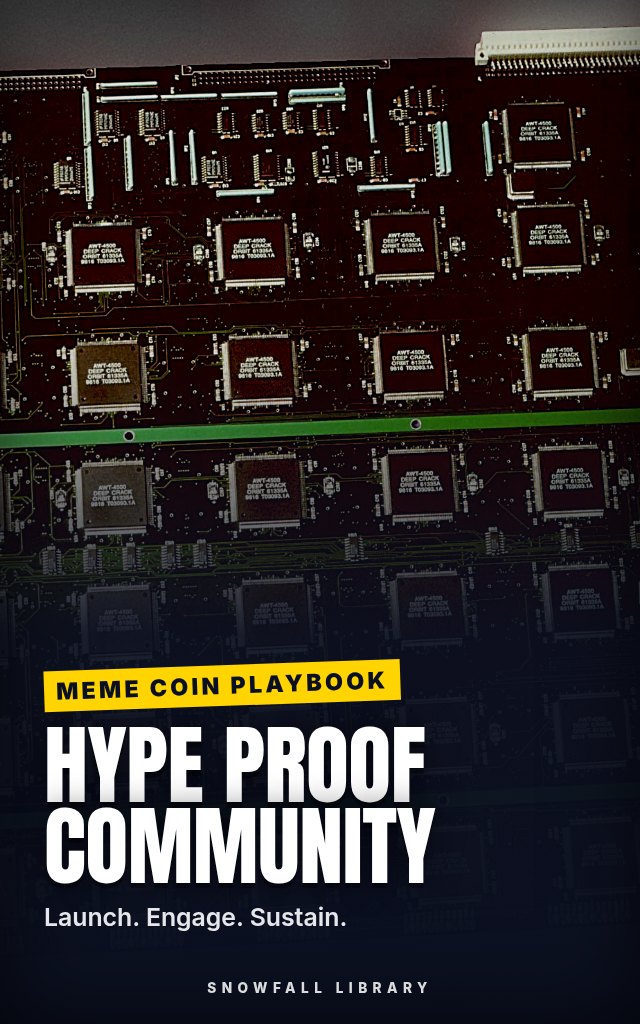 Hype-Proof Community: Launch a Meme Coin and Build a Following That Stays cover