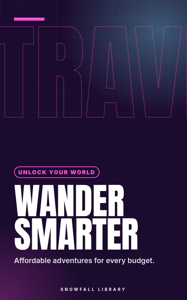 Wander Smarter: Travel Further on Less Without Cutting the Good Parts cover