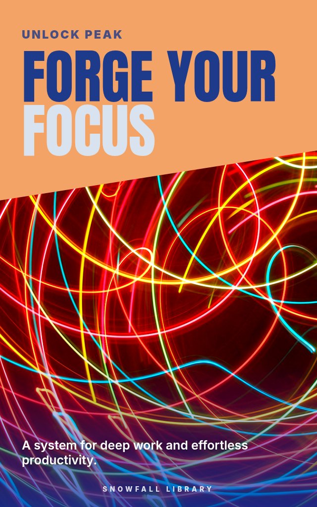 Forge Your Focus: A Personal System for Deep Work and Steady Concentration cover