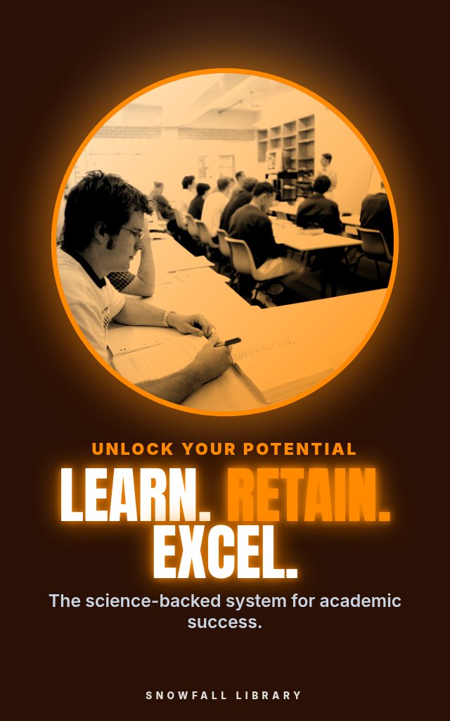 Learn, Retain, Excel: A Study System That Swaps Cramming for Real Recall cover